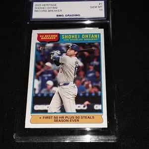 2025 Heritage Shohei Ohtani #1 GEM MT 10