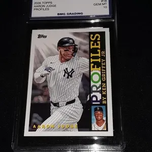 2026 Topps Aaron Judge #18 GEM MT 10