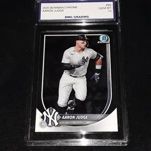 2025 Bowman Chrome Aaron Judge #99 GEM MT 10