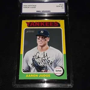 2024 Heritage Aaron Judge #112 GEM MT 10