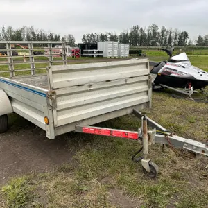 2008 UNILITY TRAILER 7X5 BOX 14" SIDE RAIL S/N: 2SSUB11A8JB119235
