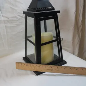 Outdoor Lantern Approximately 16 Inches Tall To Handle