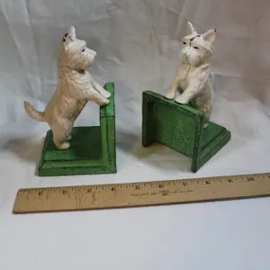 Scottie Dog Cast Iron Bookends