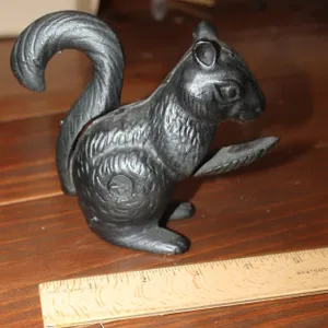 Cast Iron Squirrel Nutcracker
