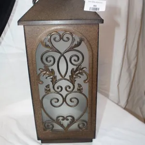 Outdoor Candle Lantern Approximately 20 Inches Tall To Handle