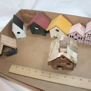 Mini Houses Centerpieces