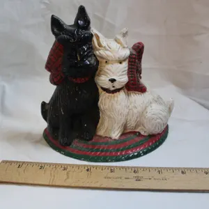 Cast Iron Scottie Dog Doorstop
