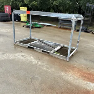 Heavy-Duty Galvanized Storage Rack