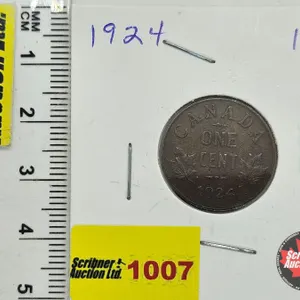 Canada One Cent 1924