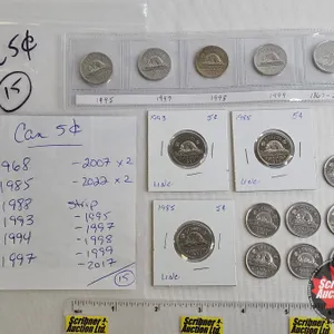 Canada Five Cent (15) : 1968 - 2022 (Intermittent)