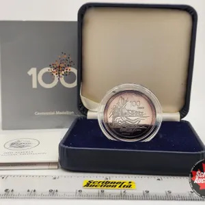 Canada 2005 Alberta Centennial Medallion (COA .999 Fine Silver)