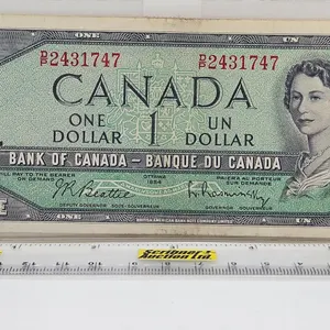 Canada $1 Bill 1954 : Beattie/Rasminsky #DP2431747