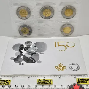 RCM Canada 150 Collection : Sir John A. MacDonald : 2015 Five-Coin Toonie Pack