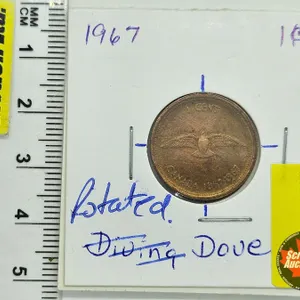 Canada One Cent 1967 (Rotated Die)