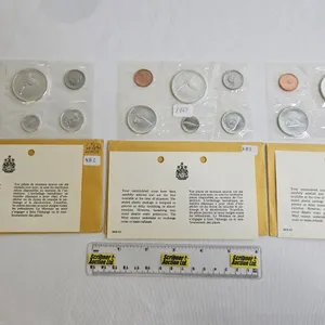 Canada Uncirculated Year Sets (3 SETS) : 1967 ; 1967 ; 1967