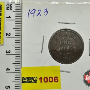 Canada One Cent 1923