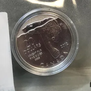 2012 "Polar Bear" .9999 Silver 20 Dollar Coin
 UNRESERVED