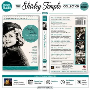 NEW DVD "SHIRLEY TEMPLE COLLECTION VOL. 3" 1934
