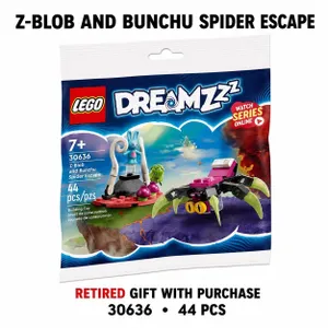 NEW LEGO DREAMZZZ Z-BLOB AND BUNCHU SPIDER ESCAPE
