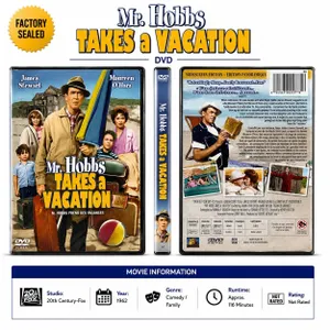 NEW DVD "MR. HOBBS TAKES A VACATION" JAMES STEWART