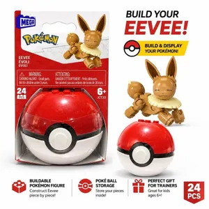 NEW POKEMON MEGA EEVEE POKE BALL BUILD SET