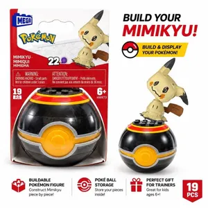 NEW POKEMON MEGA MIMIKYU POKE BALL BUILD SET