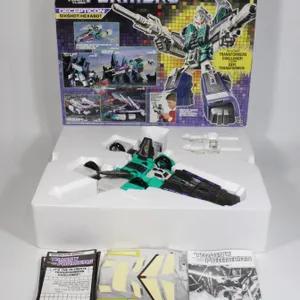 1985 HASBRO TRANSFORMERS G1 DECEPTICON SIXSHOT