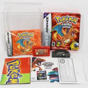 GAME BOY ADVANCE POKEMON FIRE RED GAME CIB