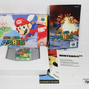 NINTENDO 64 GAME SUPER MARIO 64 CIB