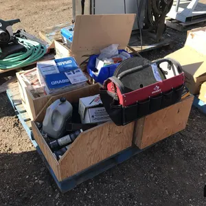 Pallet w/ Heater, Screws, Nails & Other Items
 UNRESERVED