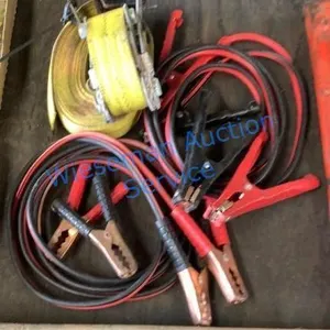 JUMPER CABLES, RATCHET STRAP