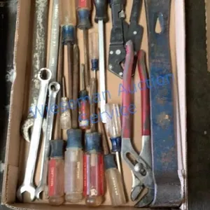 SCREWDRIVERS, PRY BAR, CHANNELLOCKS, WRENCHES