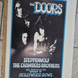 1988 20th Anniversary Doors Concert Poster
