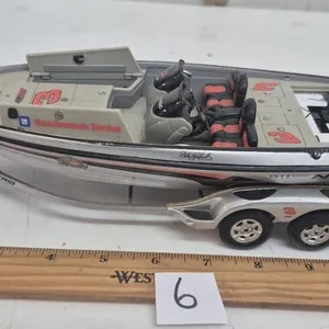 Vintage Dale Earnhardt Nitro Boat & Trailer
