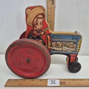 Vintage Pull Toy by Gong Bell Mfg.