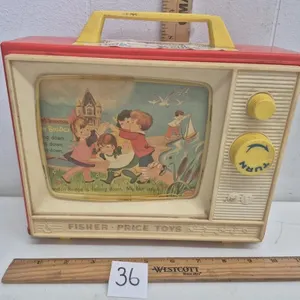 Vintage Fisher Price Toy TV