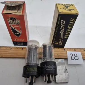 Vintage Electronic Tubes Untested