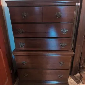 Vintage 5 drawer chest matches lots 15f, 50f