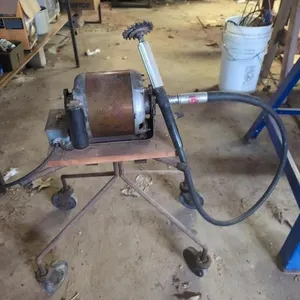 Flexible shaft grinder works