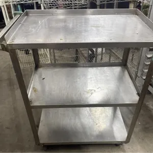 24"x16"x31.5" Multi-Tier SS Utility Cart