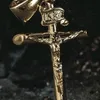New GLD | Crucifix Vermeil Pendant - 18k Gold Plated Over 925 Sterling Silver | Retails for $178!