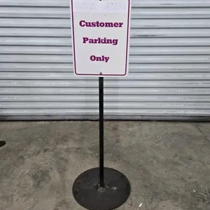 50" Customer Parking Only Sign
