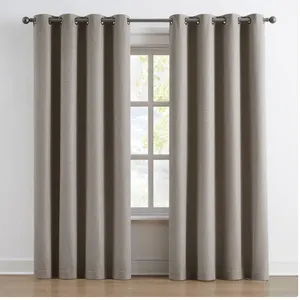 Blackout Window Panels/Curtains, 2pk Beige - New/Opened