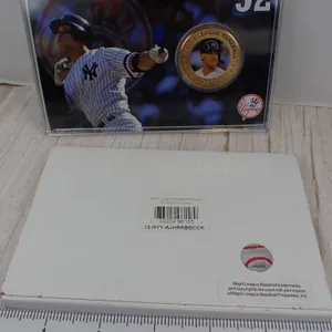 2017 Highland Mint Aaron Judge Rookie HR Record 52 Bronze Coin Card Boxed