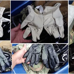 US Military Tactical Glove Lot of 3 Pairs NWT - HAU-15/P Nomex & D3A Leather Shells