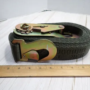Kinedyne 31000 1-3/4" Ratchet Strap Tie Down Flat Snap Hook FE7900-1 Heavy Duty