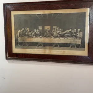 Vintage/Antique "Last Supper" Print
