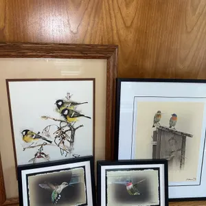 Signed Bird prints