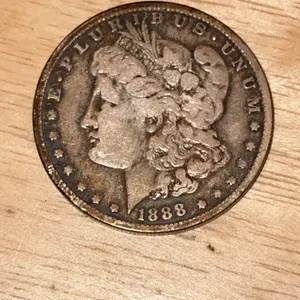 1888 O Morgan Silver Dollar
