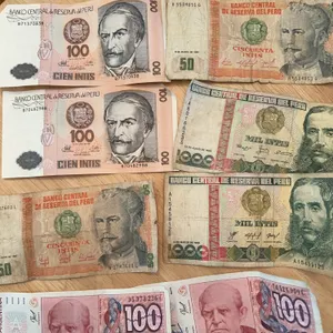 Foreign currency – Peru, etc.